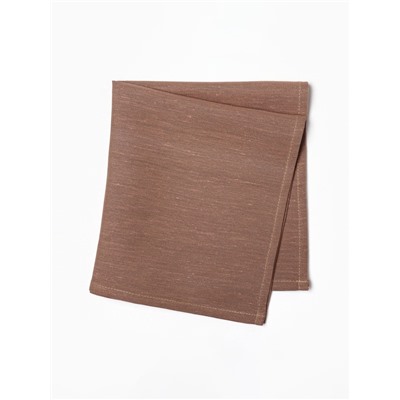 Набор салфеток с декоративными кольцами Этель Sand, 40×40 см - 2 шт., 100% лён