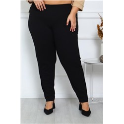 Брюки 24660 (Леопард-черный)