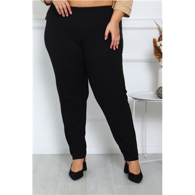 Брюки 24660 (Леопард-черный)