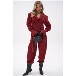 Пиджак – корсет Джуди (бордовый)