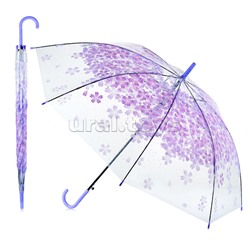 Зонт детский "Красивые цветы" (54см.) фиолетовый