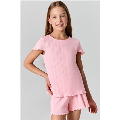 Комплект для девочек (футболка, шорты) MARK FORMELLE, 1232070