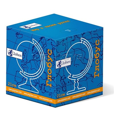 Глобус Земли политический 210мм рельефный с подсветкой Классик