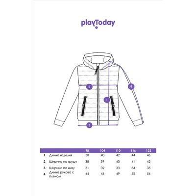 Куртка PLAYTODAY, 1088827