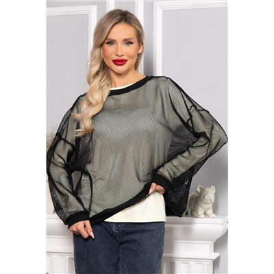 Свитшот Джокер (черно-лимонный) Б14711-5М