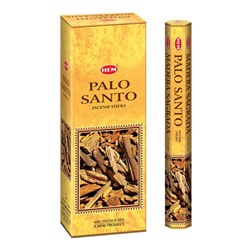 HEM Благовония шестигранник упаковка 6шт: Palo Santo (1 блок)
