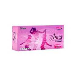 Тампоны «Анна ЛЮКС. SPORT», средний размер, 20 штук