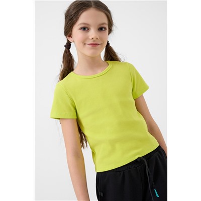 Фуфайка трикотажная для девочек (футболка) PLAYTODAY, 1240221