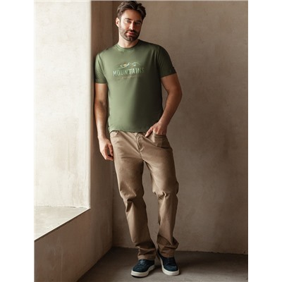 Футболка из премиального хлопка с авторским принтом