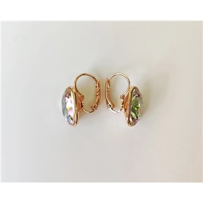 Серьги с кристаллами Swarovski