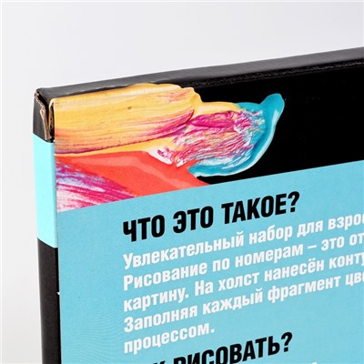 УЦЕНКА Картина по номерам на холсте с подрамником «Волшебство рядом», 40×50 см