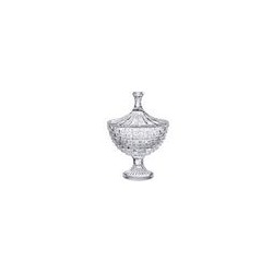 Блюдо с крышкой 17,8*25,3см SAPHIR Lefard стекло