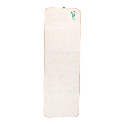 Коврик - лежак для бани и сауны «С лёгким паром», шерсть, полиэстер, белый, «Добропаровъ»