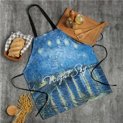 Фартук Этель Night sky, 58×68 см, 100% п/э