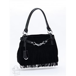 Сумка женская кожаная 98400MSS black Velina Fabbiano-Safenta