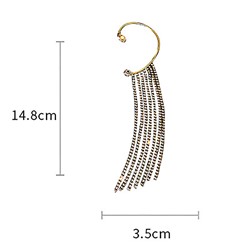 Акц -12% Серьги-каффы на гвоздиках арт. 13 1199 (id 261257)