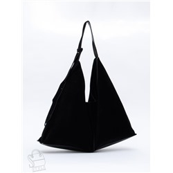 Сумка женская кожаная 1017M black Polina&Eiterou  в Новосибирске