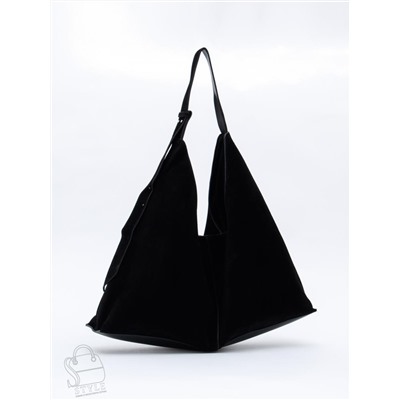 Сумка женская кожаная 1017M black Polina&Eiterou  в Новосибирске