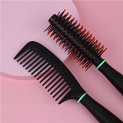 Набор парикмахерский, 4 предмета, 21.5 (±1) см, МИКС