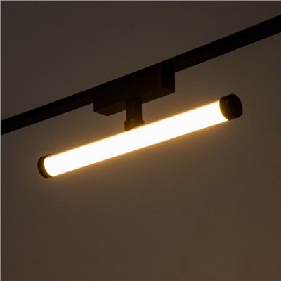 Светильник трековый ULTRA «Тубус», светодиодный, 10 Вт, 48 В, 3000K-5700К, CRI90, 30×10×10 см, чёрный