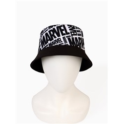 Панама, размер 58-60, чёрно-белый Марвел