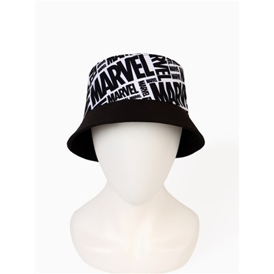 Панама, размер 58-60, чёрно-белый Марвел