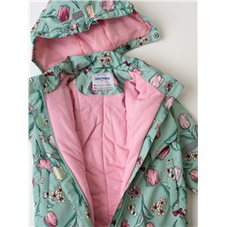 Комбинезон детский текстильный с полиуретановым покрытием для девочек