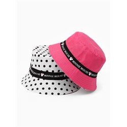 Панама для девочки, двухсторонняя, размер 58-60 Минни Маус
