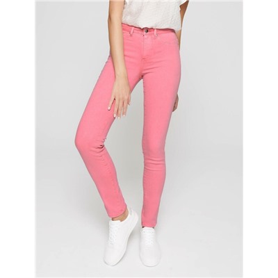 Джинсы CONTE Цветные джинсы skinny с высокой посадкой и эффектом варки CON-236 Lycra