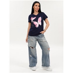 Футболка "Поликсена" (Чернильный)