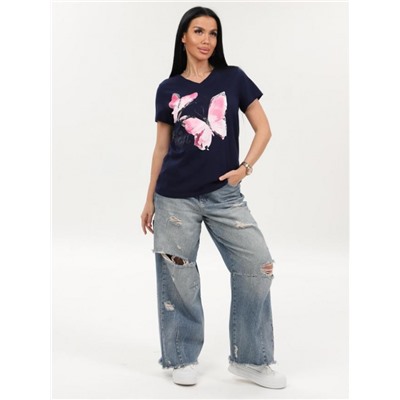 Футболка "Поликсена" (Чернильный)