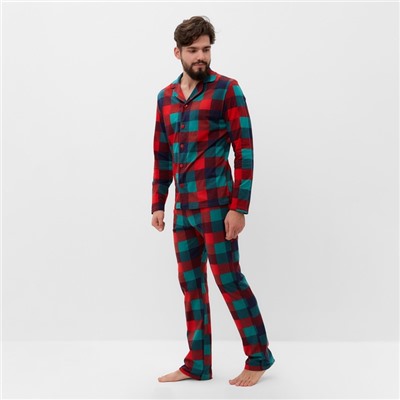 Пижама мужская KAFTAN Xmas mood, размер 54