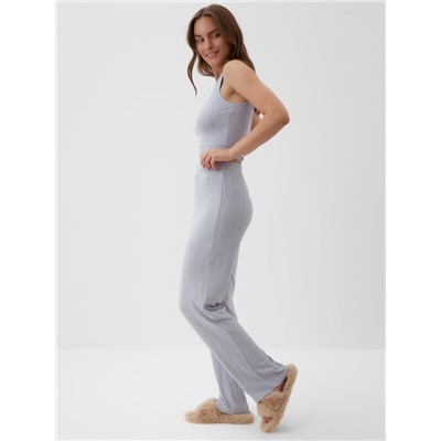 Пижама женская (майка, брюки) KAFTAN, размер 44-46, голубая