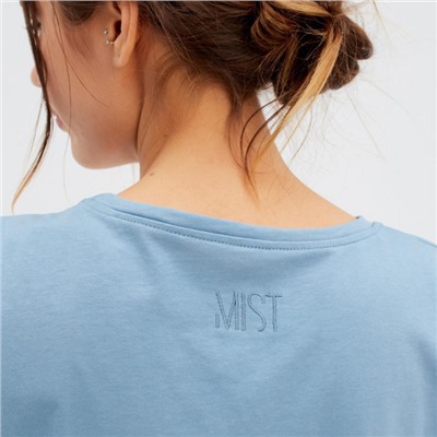 Футболка женская MIST basic, цвет индиго, размер 40-42