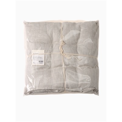 Подушка на стул «Этель» Straightforward, 42×42 см, белая