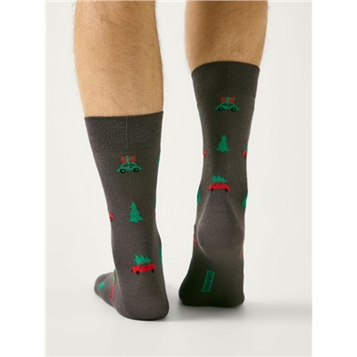Новогодние DIWARI NEW YEAR Носки мужские 21С-71СП