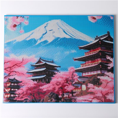 Алмазная мозаика с полным заполнением на холсте с подрамником «Япония», 40×50 см