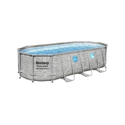 Бассейн каркасный Bestway Power Steel Swim Vista 56716, 549×274×122, фильтр-насос, лестница, тент