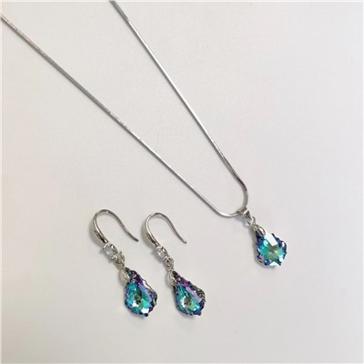 Комплект с кристаллами Swarovski