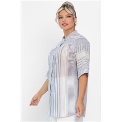 Блуза Июль (голубая) Б13876-24М