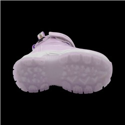 Ботинки на меху С7718-15 фиолетовые