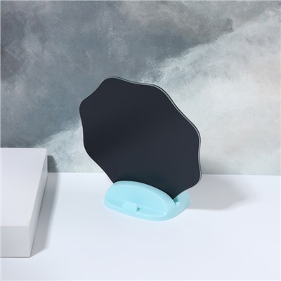 Зеркало настольное, зеркальная поверхность 17×18 см, МИКС