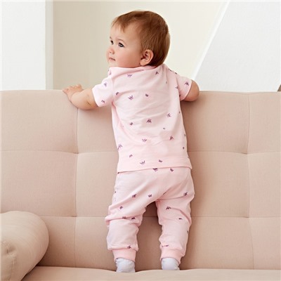 Футболка детская детская MINAKU, рост 74-80 см, розовая