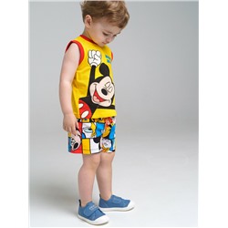 Комплект детский трикотажный для мальчиков: майка, шорты