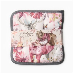 Набор кухонный «Доляна. С Новым Годом»: подставка 15×15 см, прихватка 17×17 см