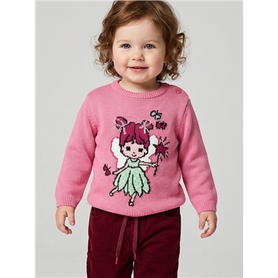 Джемпер детский трикотажный для девочек