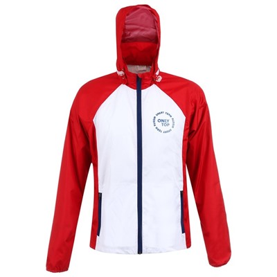 Ветровка ONLYTOP, красная, размер 42