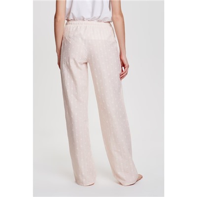 Брюки домашние женские MINAKU: Country melody, розовые, размер 42