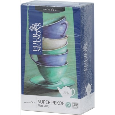 Four seasons. Winter Super Pekoe 200 гр. карт.пачка