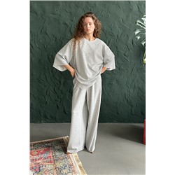 Брюки женские  ASY107/01/Серый меланж